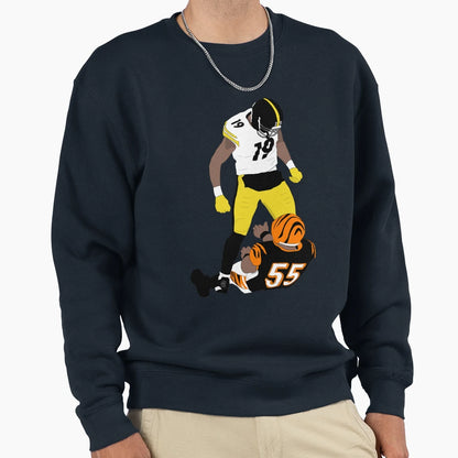 Mens My Favorite Pittsburgh Sweatshirt - Aesthetic Graphic Men Women - T-Shirt, Sweatshirt, Hoodie