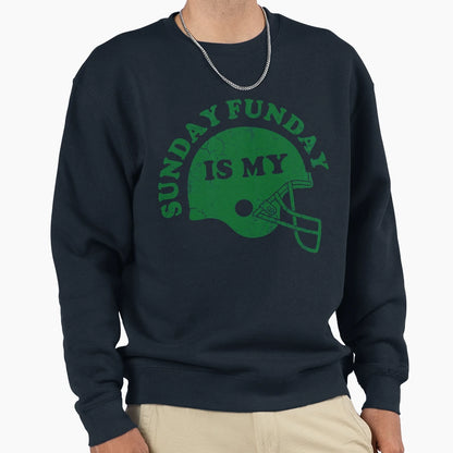 Sunday Is My Funday Sweatshirt - Graphic Print for Adults - T-Shirt, Sweatshirt, Hoodie