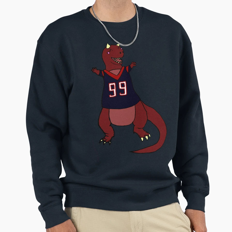 Prehistoric Sports Fan Sweatshirt - Casual Everyday Wear Men Women - T-Shirt, Sweatshirt, Hoodie