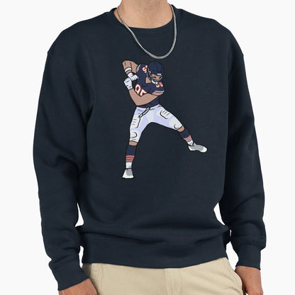 Cole Kmet Home Run Celebration Sweatshirt - Aesthetic Graphic for Adults - T-Shirt, Sweatshirt, Hoodie