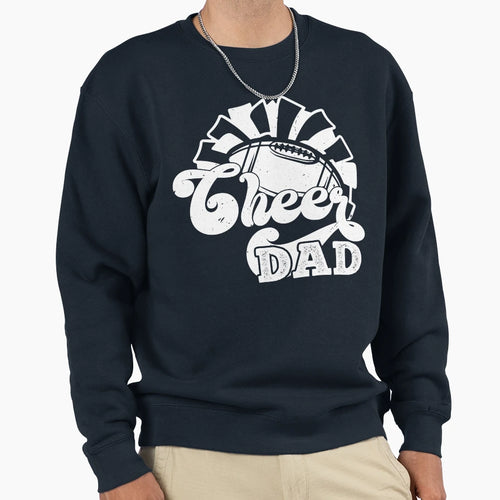 Funny Cheer Football Cheerleading Sweatshirt - Aesthetic Graphic Men Women - T-Shirt, Sweatshirt, Hoodie