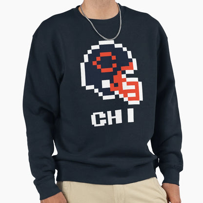 Chicago Bears Tecmo Super Bowl Sweatshirt - Minimalist Print for Adults - T-Shirt, Sweatshirt, Hoodie