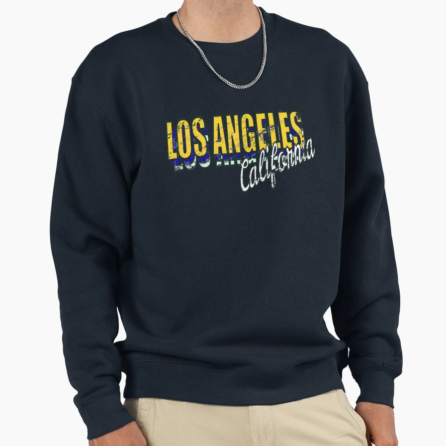 Los Angeles Ca Sweatshirt - Trendy Graphic for Adults - T-Shirt, Sweatshirt, Hoodie