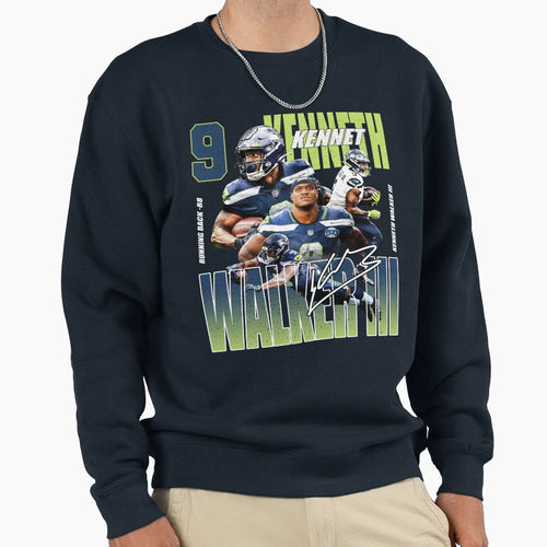 Kenneth Walker Iii Seattle Sweatshirt - Fun Novelty Design Men Women - T-Shirt, Sweatshirt, Hoodie