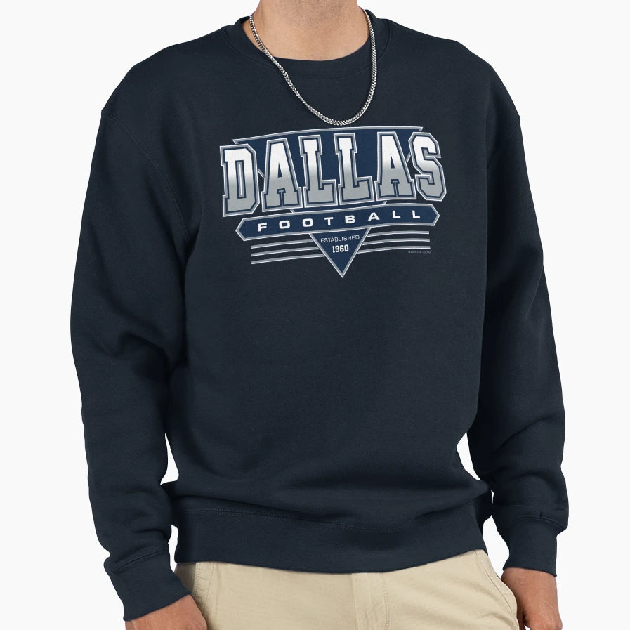 Dallas Football Cowboys Sweatshirt - Fun Novelty Design for Adults - T-Shirt, Sweatshirt, Hoodie