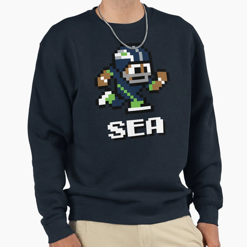 Seattle Seahawks Tecmo Super Bowl Sweatshirt - Unique Graphic Unisex - T-Shirt, Sweatshirt, Hoodie
