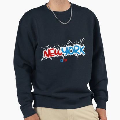 New York City City That Never Sweatshirt - Aesthetic Graphic Men Women - T-Shirt, Sweatshirt, Hoodie