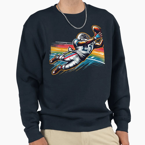 Rugby Player Sweatshirt - Unique Graphic Men Women - T-Shirt, Sweatshirt, Hoodie