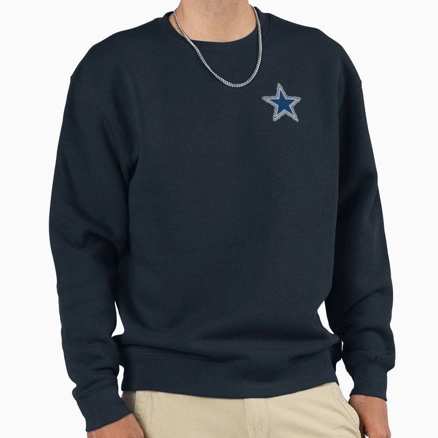 Dallas Cowboys Cheerleaders Star Sweatshirt - Trendy Graphic Men Women - T-Shirt, Sweatshirt, Hoodie
