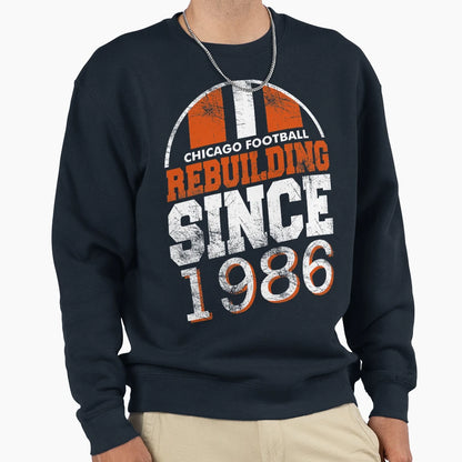 Chicago Rebuilding Sweatshirt - Aesthetic Graphic Men Women - T-Shirt, Sweatshirt, Hoodie