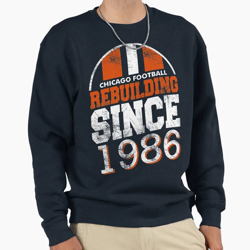 Chicago Rebuilding Sweatshirt - Aesthetic Graphic Men Women - T-Shirt, Sweatshirt, Hoodie