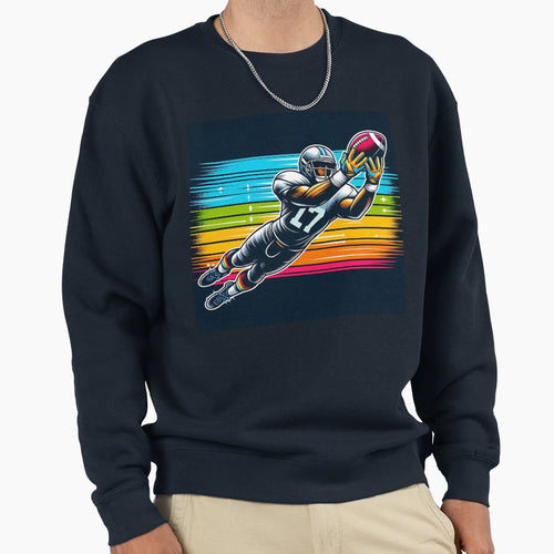Rugby Player Sweatshirt - Casual Everyday Wear Unisex - T-Shirt, Sweatshirt, Hoodie