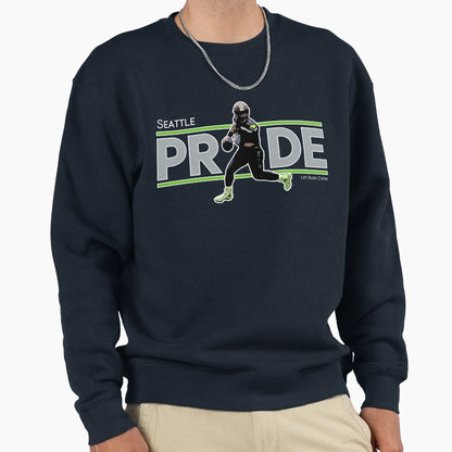 Seattle Pride Let Russ Cook Sweatshirt - Custom Art Print Men Women - T-Shirt, Sweatshirt, Hoodie