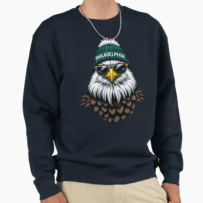 Philadelphia Eagle Sweatshirt - Casual Everyday Wear Men Women - T-Shirt, Sweatshirt, Hoodie