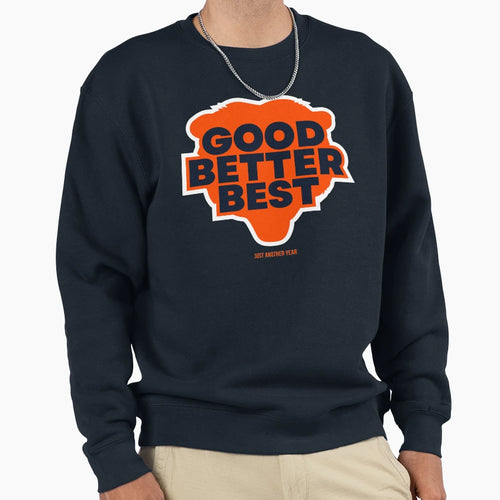 Good Better Best Silhouette Sweatshirt - Aesthetic Graphic for Adults - T-Shirt, Sweatshirt, Hoodie