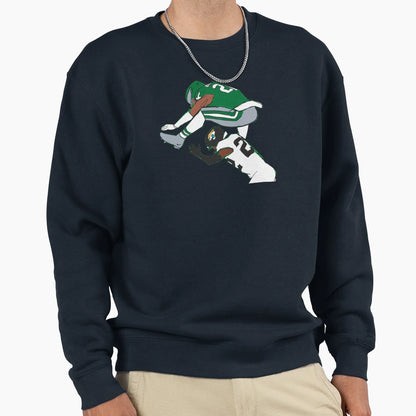 Back Hurdle Sweatshirt - Trendy Graphic Men Women - T-Shirt, Sweatshirt, Hoodie