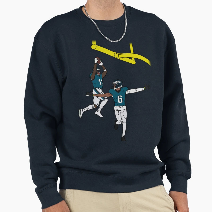 Aj Brown And Devonta Smith Dunk Sweatshirt - Streetwear Style Unisex - T-Shirt, Sweatshirt, Hoodie