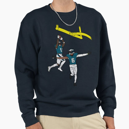 Aj Brown And Devonta Smith Dunk Sweatshirt - Streetwear Style Unisex - T-Shirt, Sweatshirt, Hoodie