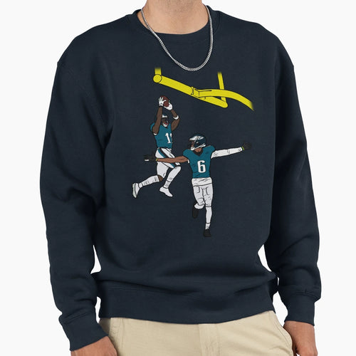 Aj Brown And Devonta Smith Dunk Sweatshirt - Streetwear Style Unisex - T-Shirt, Sweatshirt, Hoodie