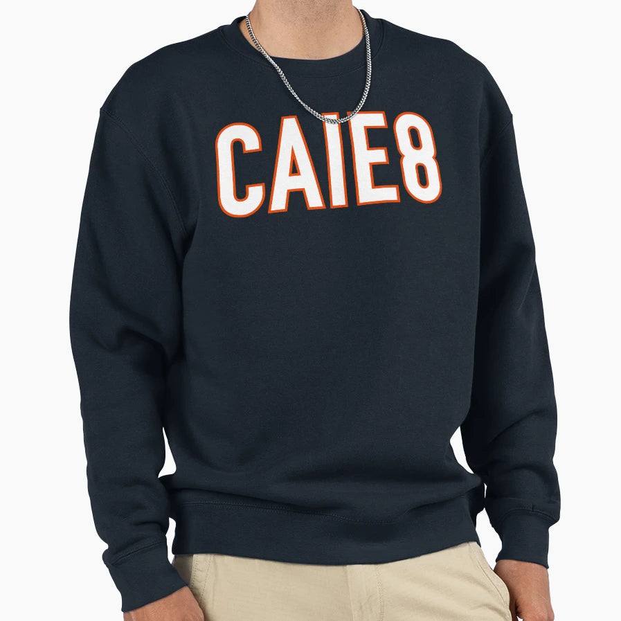 Caleb 18 Chicago White Sweatshirt - Casual Everyday Wear for Adults - T-Shirt, Sweatshirt, Hoodie