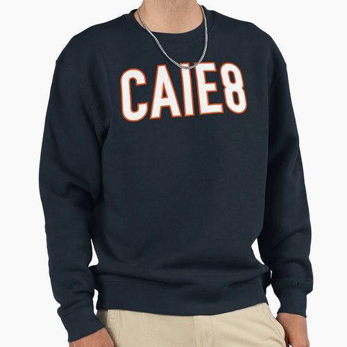Caleb 18 Chicago White Sweatshirt - Casual Everyday Wear for Adults - T-Shirt, Sweatshirt, Hoodie