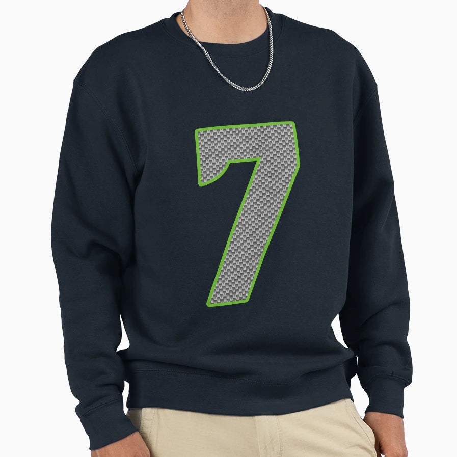 Seattle Seahawks Geno Smith 7 Sweatshirt - Streetwear Style for Adults - T-Shirt, Sweatshirt, Hoodie