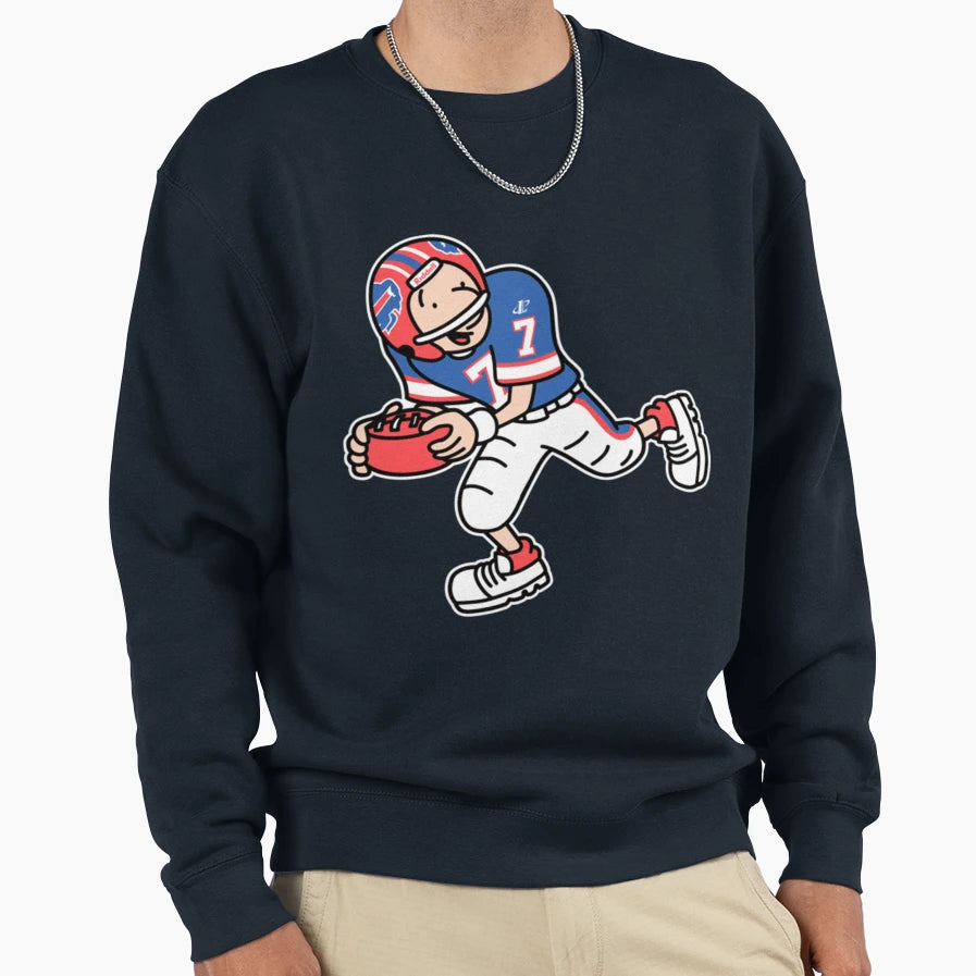 Buffalo Doug Funnie Flutie Sweatshirt - Novelty Apparel for Adults - T-Shirt, Sweatshirt, Hoodie