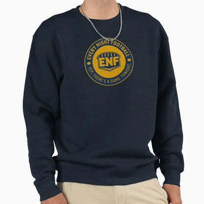 Every Night Football Circular Sweatshirt - Casual Everyday Wear for Adults - T-Shirt, Sweatshirt, Hoodie