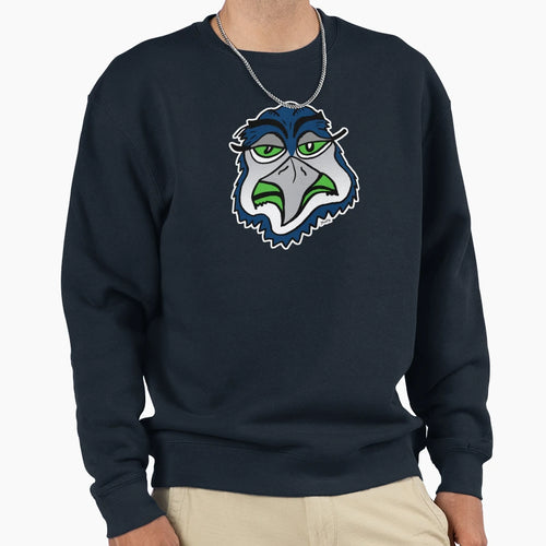 Hawk Head Sweatshirt - Novelty Apparel Unisex - T-Shirt, Sweatshirt, Hoodie