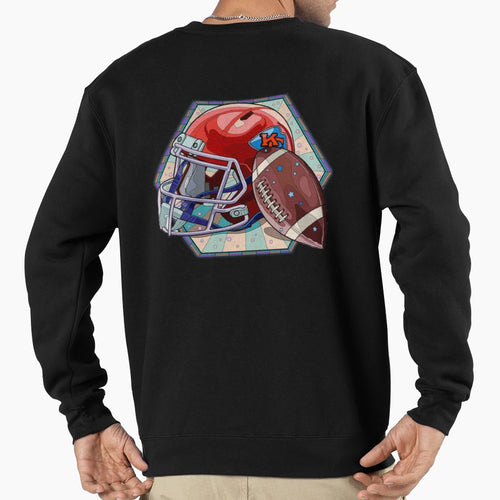 Football Logo Sweatshirt - Trendy Graphic Men Women - T-Shirt, Sweatshirt, Hoodie