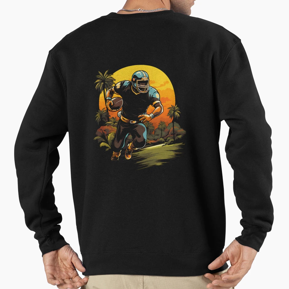 American Football Rugby Player T-Shirt - Trendy Graphic Men Women - T-Shirt, Sweatshirt, Hoodie