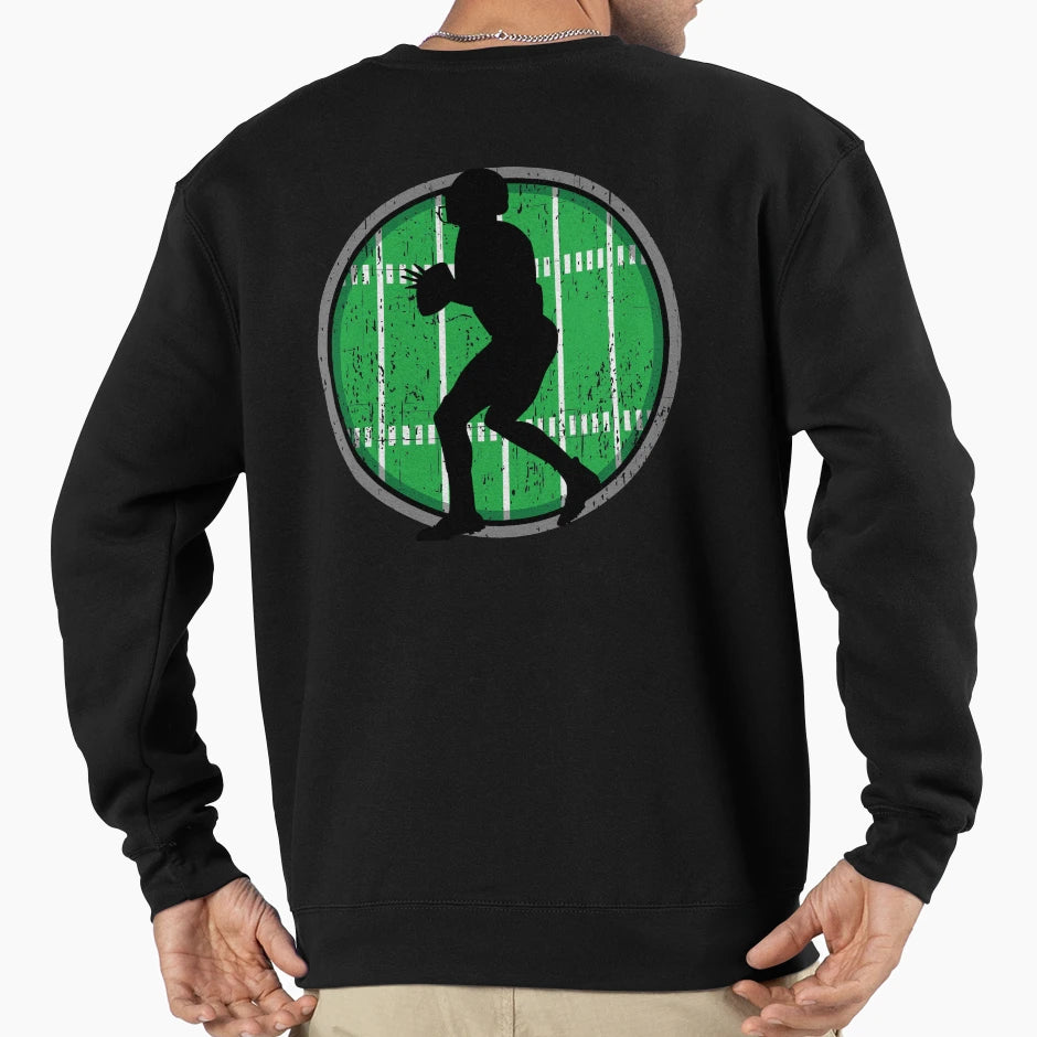 Football Quarterback Sweatshirt - Casual Everyday Wear for Adults - T-Shirt, Sweatshirt, Hoodie