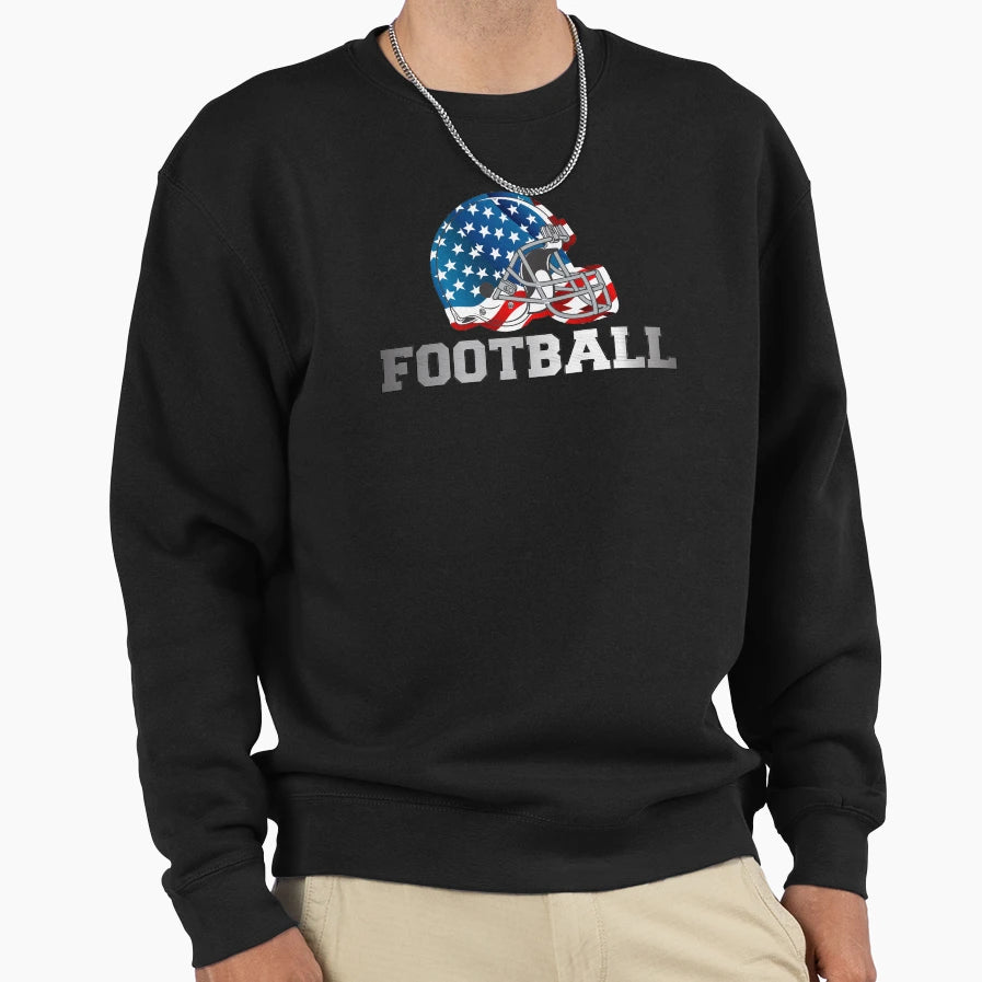 Football Made Usa Sweatshirt - Trendy Graphic Men Women - T-Shirt, Sweatshirt, Hoodie