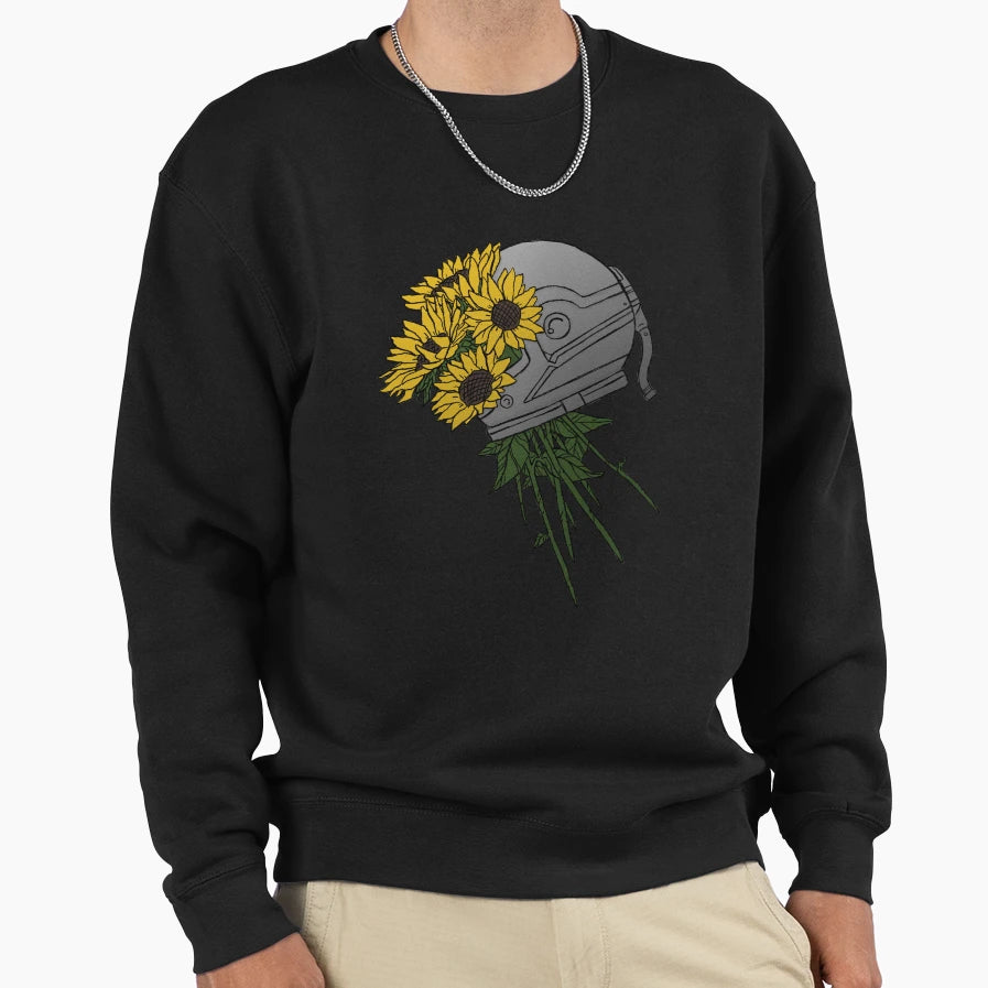 Flowernaut Sweatshirt - Minimalist Print Unisex - T-Shirt, Sweatshirt, Hoodie