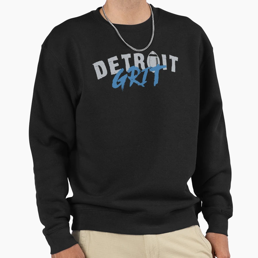 Detroit Grit Sweatshirt - Unique Graphic Men Women - T-Shirt, Sweatshirt, Hoodie