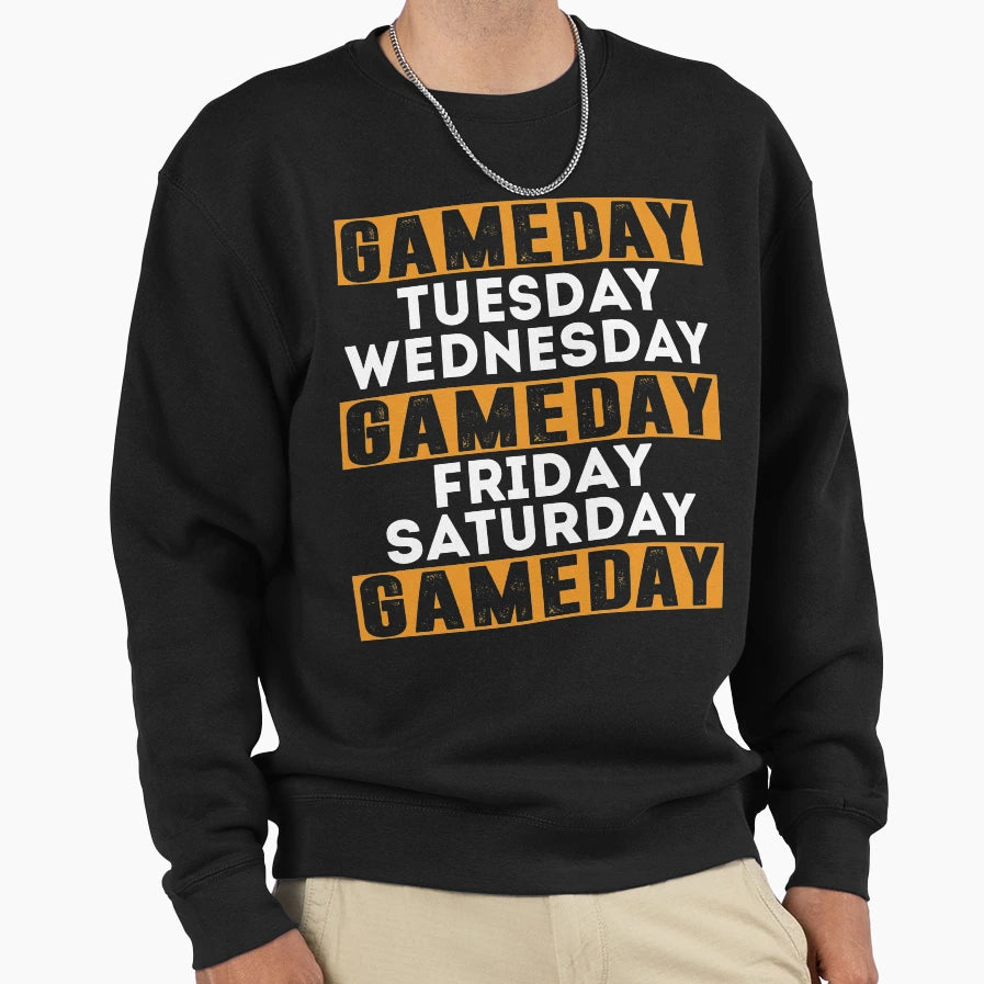 Gameday Sweatshirt - Unique Graphic Men Women - T-Shirt, Sweatshirt, Hoodie
