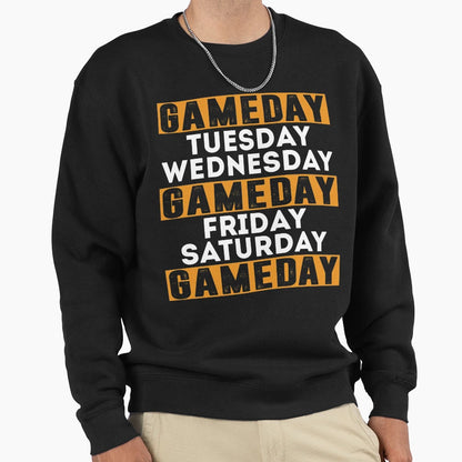 Gameday Sweatshirt - Unique Graphic Men Women - T-Shirt, Sweatshirt, Hoodie
