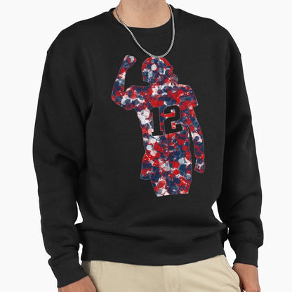 Splatter Goat Sweatshirt - Minimalist Print Unisex - T-Shirt, Sweatshirt, Hoodie