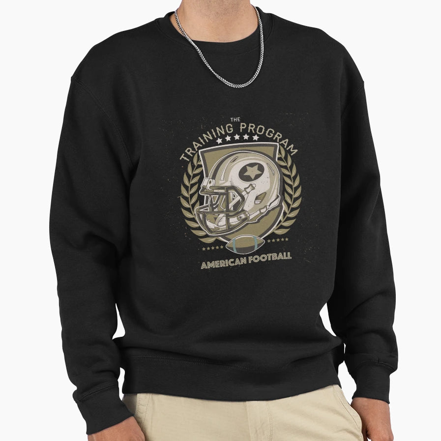 American Futbol Sweatshirt - Unique Graphic for Adults - T-Shirt, Sweatshirt, Hoodie