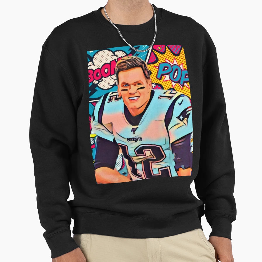 Bucs Pats 12 Sweatshirt - Trendy Graphic Unisex - T-Shirt, Sweatshirt, Hoodie