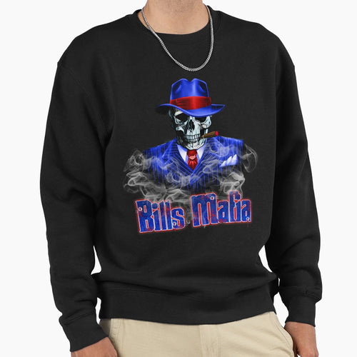 Bills Mafia Sweatshirt - Custom Art Print for Adults - T-Shirt, Sweatshirt, Hoodie