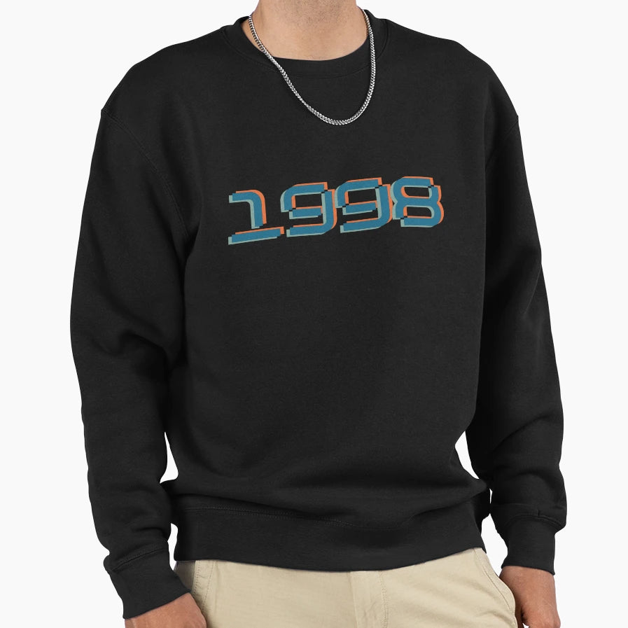 1998 Sweatshirt - Fun Novelty Design Unisex - T-Shirt, Sweatshirt, Hoodie