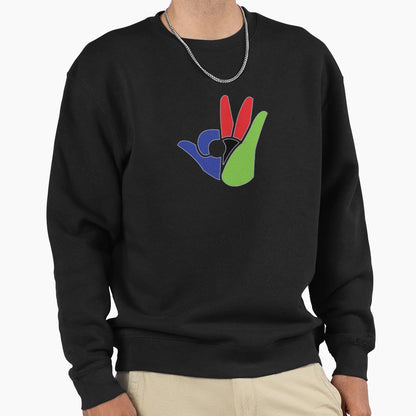 Z0Fux Spartan Trifecta Sweatshirt - Fun Novelty Design for Adults - T-Shirt, Sweatshirt, Hoodie