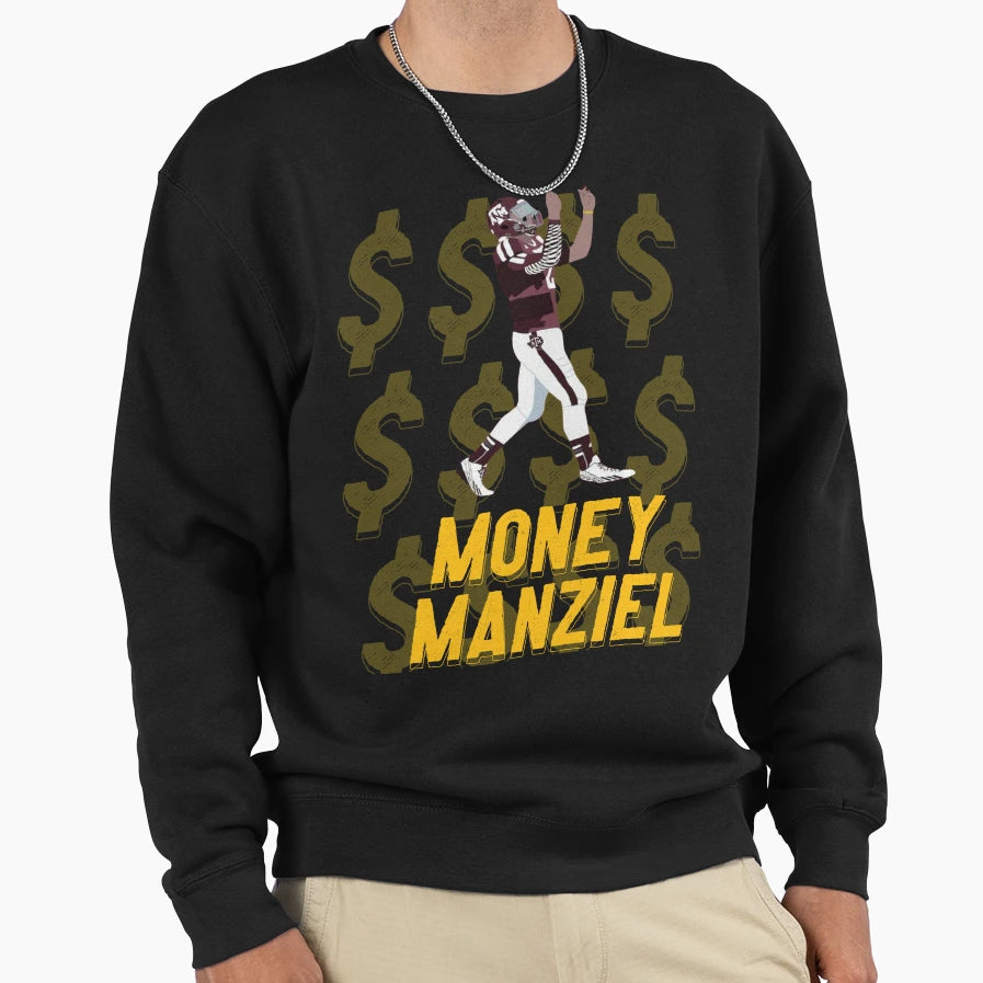Johnny Money Manziel Sweatshirt - Trendy Graphic Men Women - T-Shirt, Sweatshirt, Hoodie