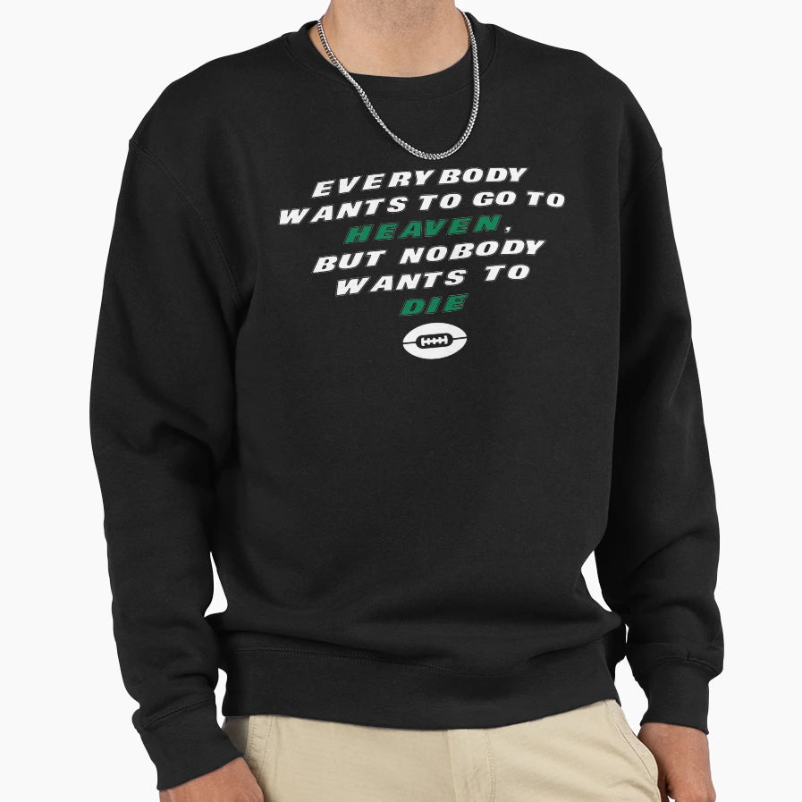 Jets Ron Middleton Everybody Sweatshirt - Minimalist Print for Adults - T-Shirt, Sweatshirt, Hoodie