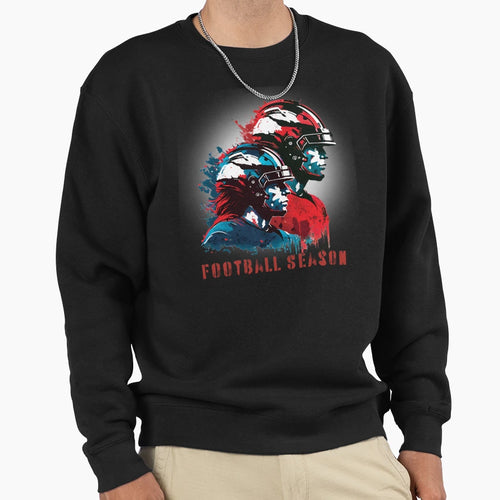 Football Season Sweatshirt - Fun Novelty Design Men Women - T-Shirt, Sweatshirt, Hoodie