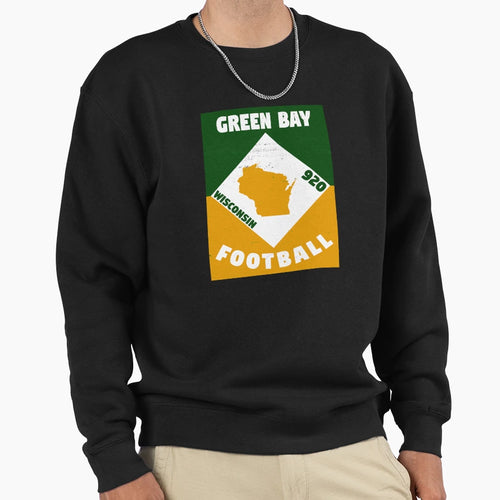 Green Bay Football Sweatshirt - Streetwear Style for Adults - T-Shirt, Sweatshirt, Hoodie