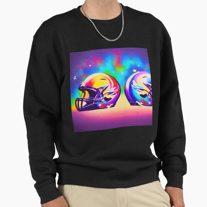 Helmet Harmony Sweatshirt - Unique Graphic Men Women - T-Shirt, Sweatshirt, Hoodie