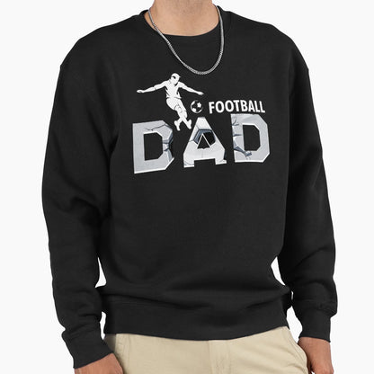 Football Dad Fathers Day Gift T-Shirt - Unique Graphic Unisex - T-Shirt, Sweatshirt, Hoodie