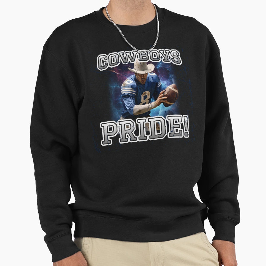 Cowboys Pride Sweatshirt - Aesthetic Graphic Unisex - T-Shirt, Sweatshirt, Hoodie